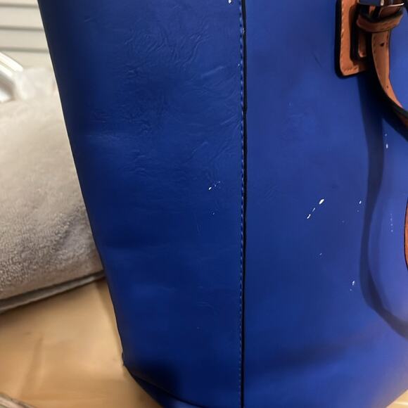 🎉 US Polo Assn royal blue tote bag! Retail $180 - Picture 10 of 11